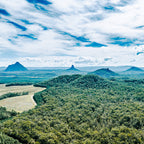 Glass House Mountains Panorama 